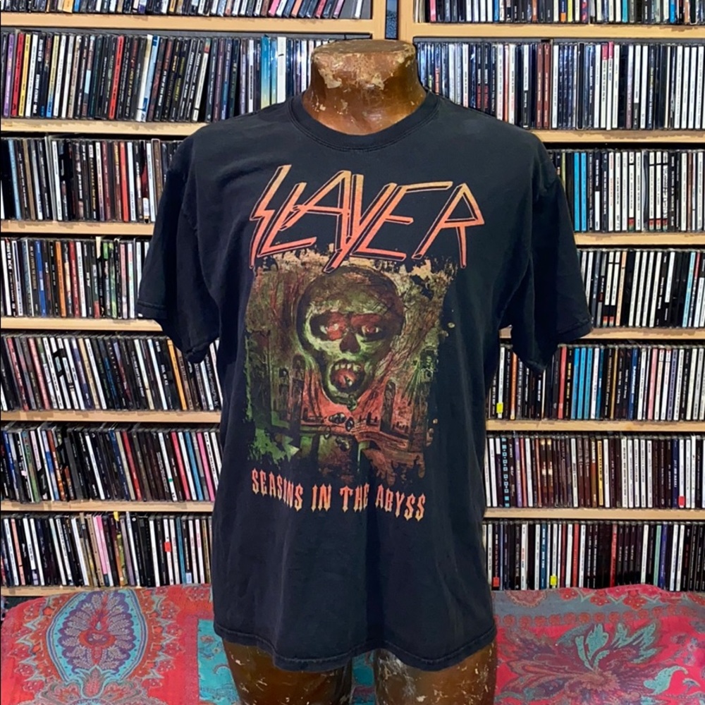 Slayer 1991 vintage tour tee Seasons in the Abyss